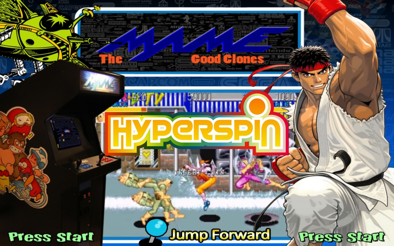 arcade game emulator mame hyperspin hard drive easy plug and play